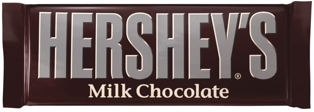 The Hershey Company Hersheys Milk Chocolate packshot