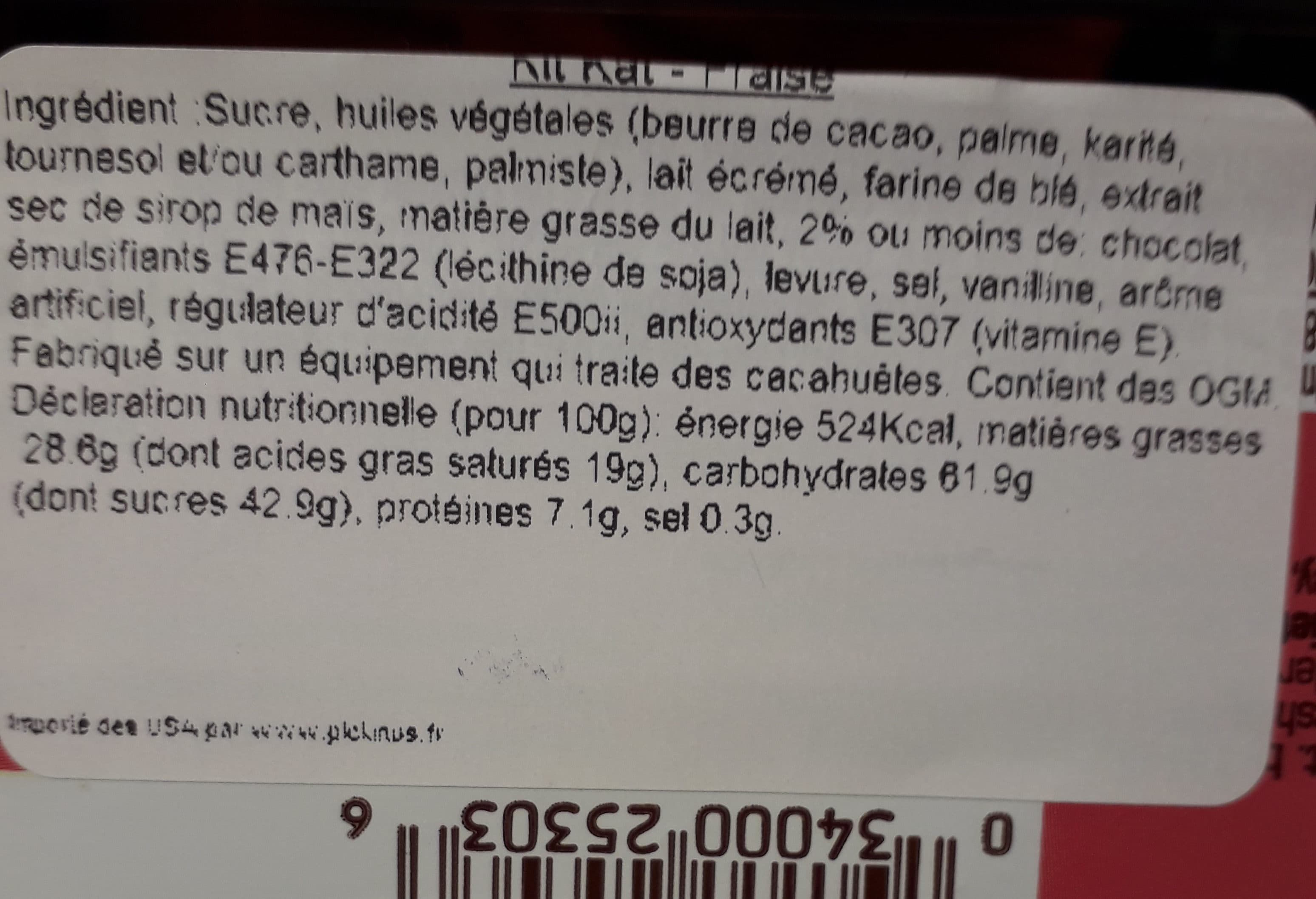 Kit Kat Kit Kat Chocolate Strawberry packshot