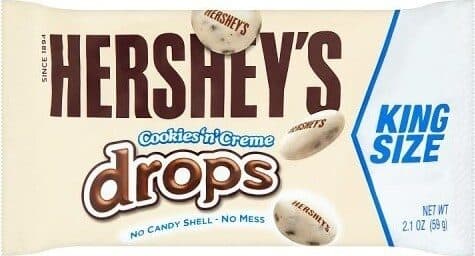 Hershey Cookies 'n' Creme Drops packshot