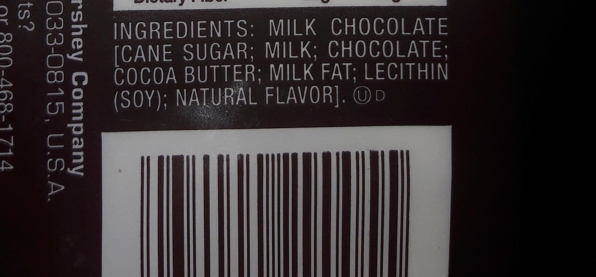 Hershey's Hershey's Milk Chocolate Candy Bar packshot