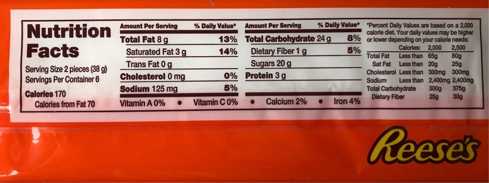 Reese's Fast Break packshot