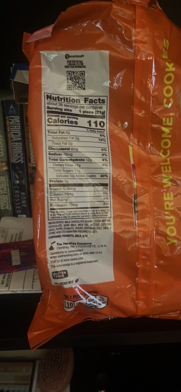 Reese's Peanut Butter Cups packshot