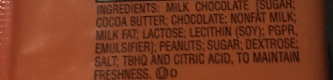 Reese's Peanut Butter Cups packshot