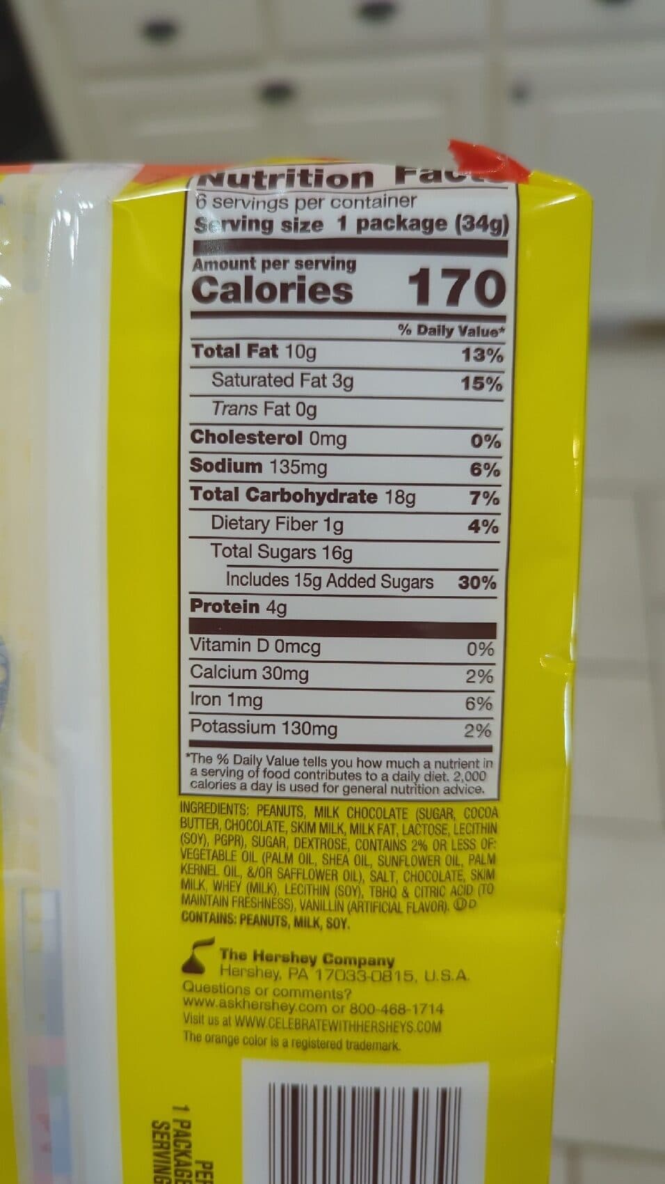 H.B. Reese Candy Co. Eggs packshot