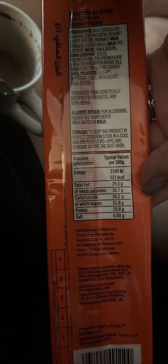 Reese's Peanut Butter Cups packshot