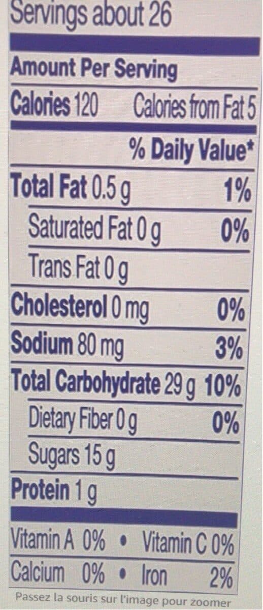 Open Food Facts Licorice candy packshot