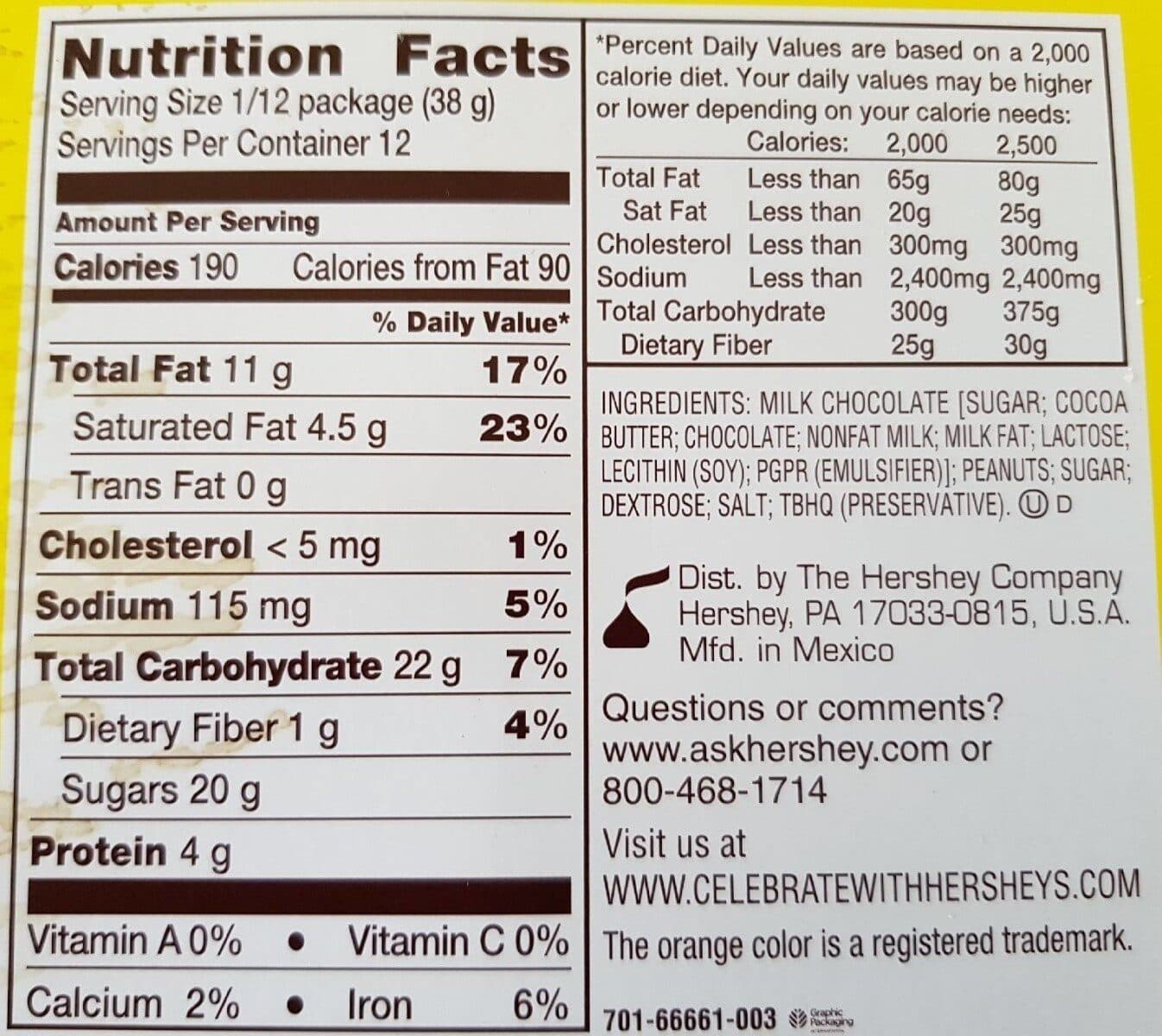 Reese's PEANUT BUTTER Bunny MILK CHOCOLATE & PEANUT BUTTER packshot