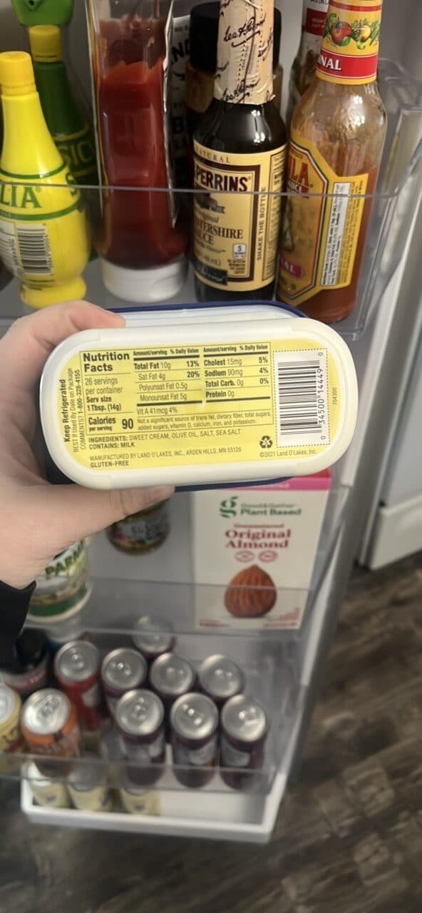Land O Lakes Butter with Olive Oil & Sea Salt packshot