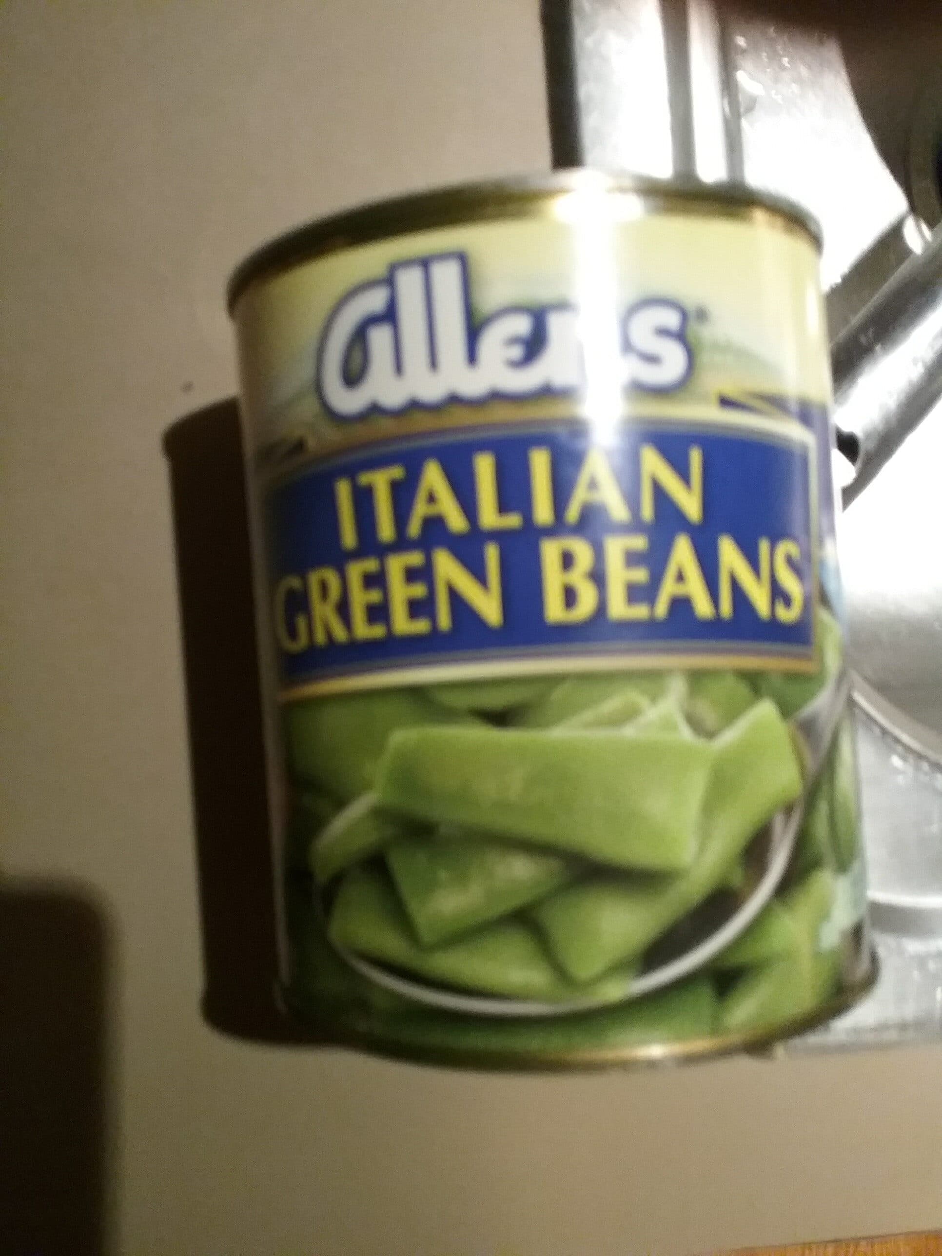 Allens All Natural Cut Italian Green Beans packshot