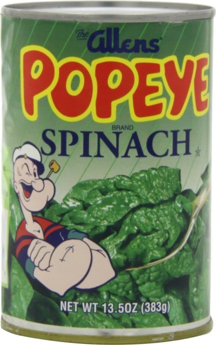 Allens Allens popeye spinach packshot