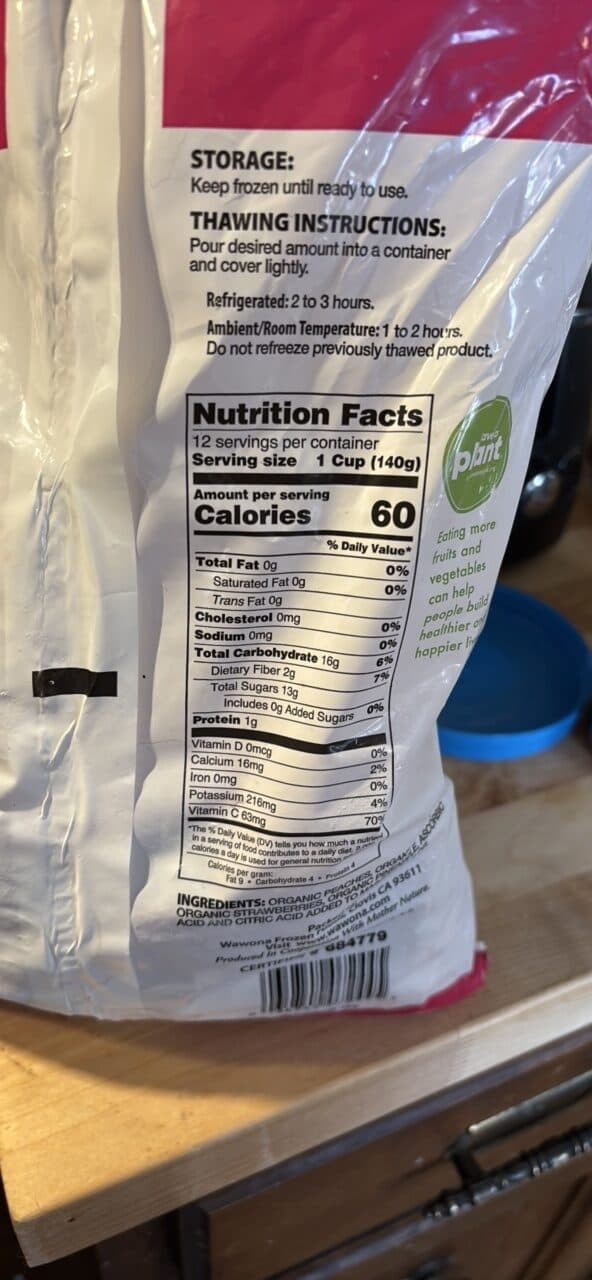 Wawona Organic Daybreak Blend packshot