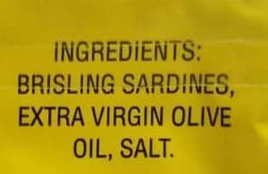 Tiny Tots Finest Brisling Sardines in Extra Virgin Olive Oil packshot