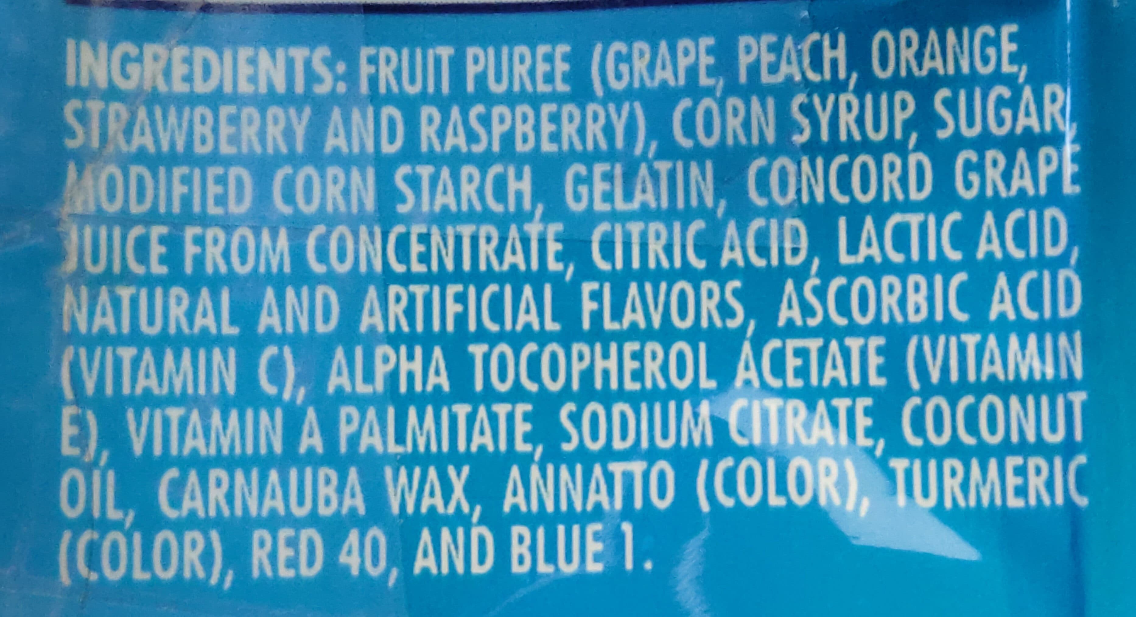 Welch's Mixed Fruit Fruit Snacks packshot