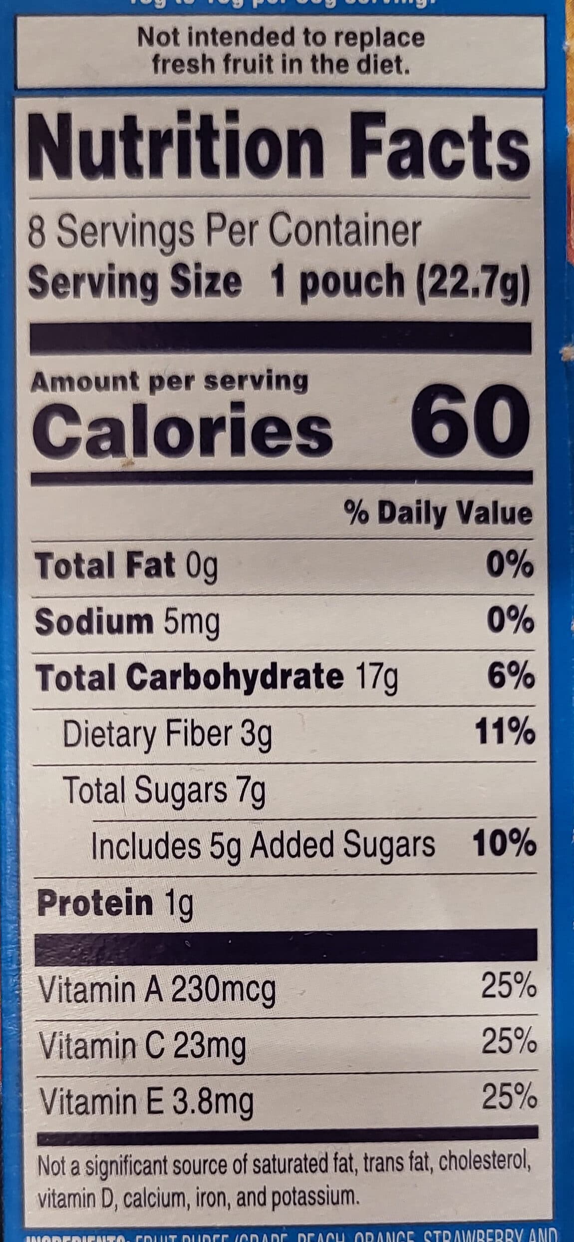 Welch's Welch's Reduced Sugar Mixed Fruit Fruit Snacks packshot