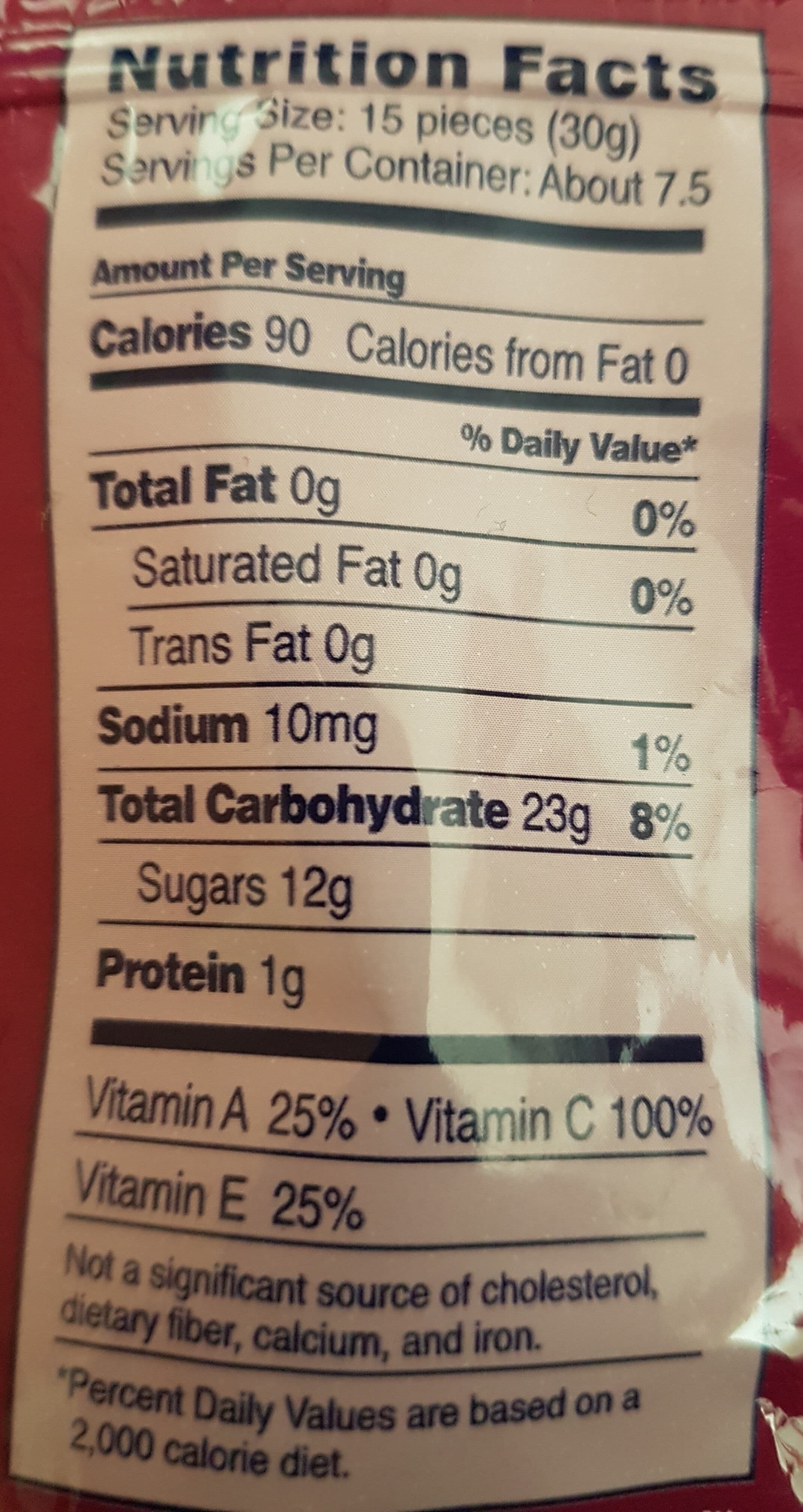 Welch's Fruit Snacks packshot