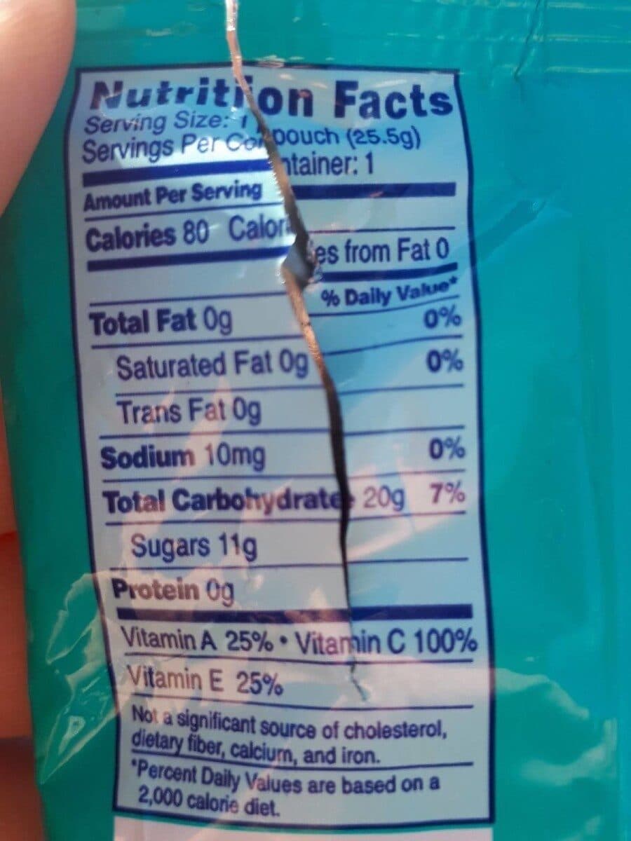 Welch's Fruit snacks packshot