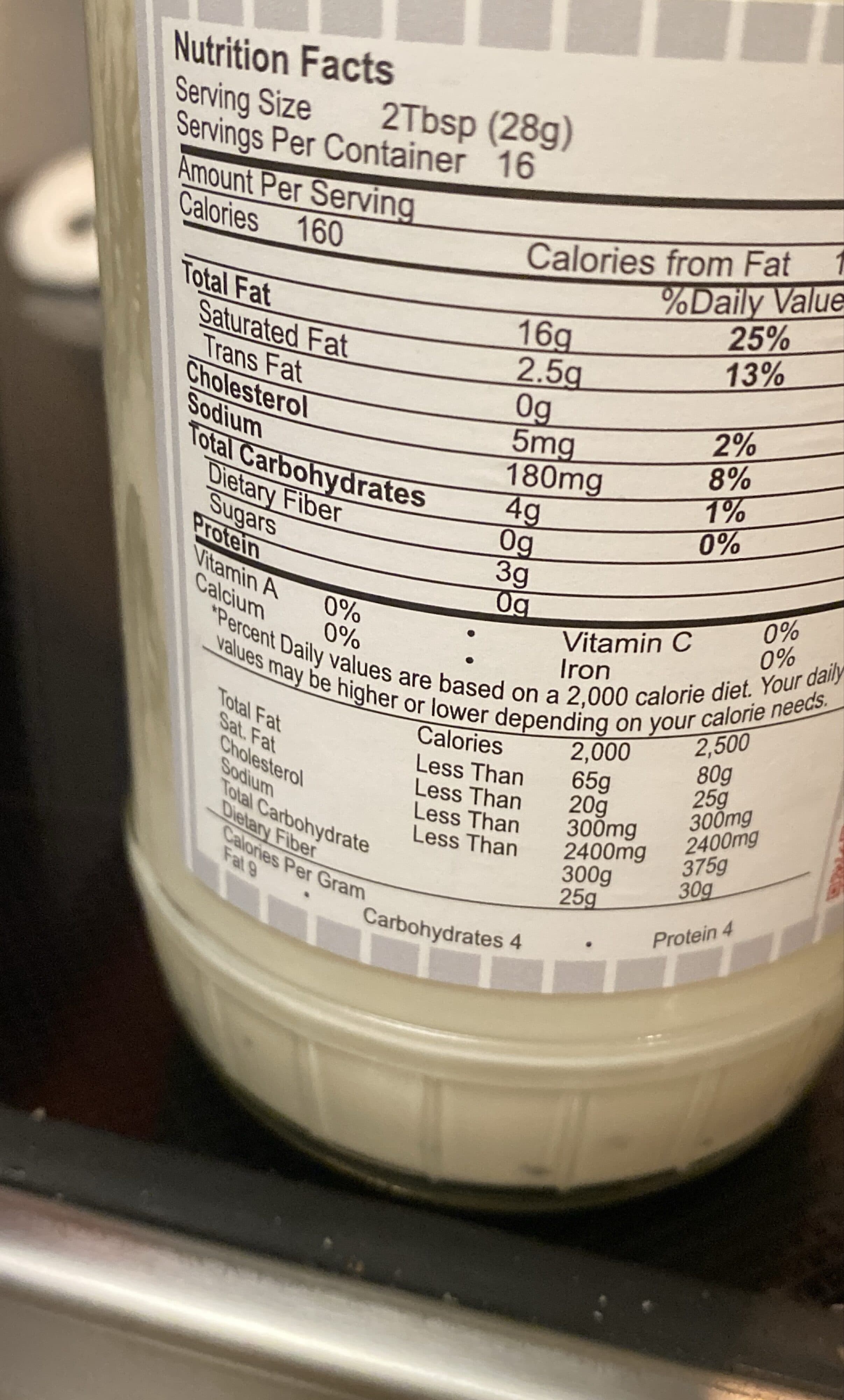 Orlondo's Italian Creamy Dressing packshot