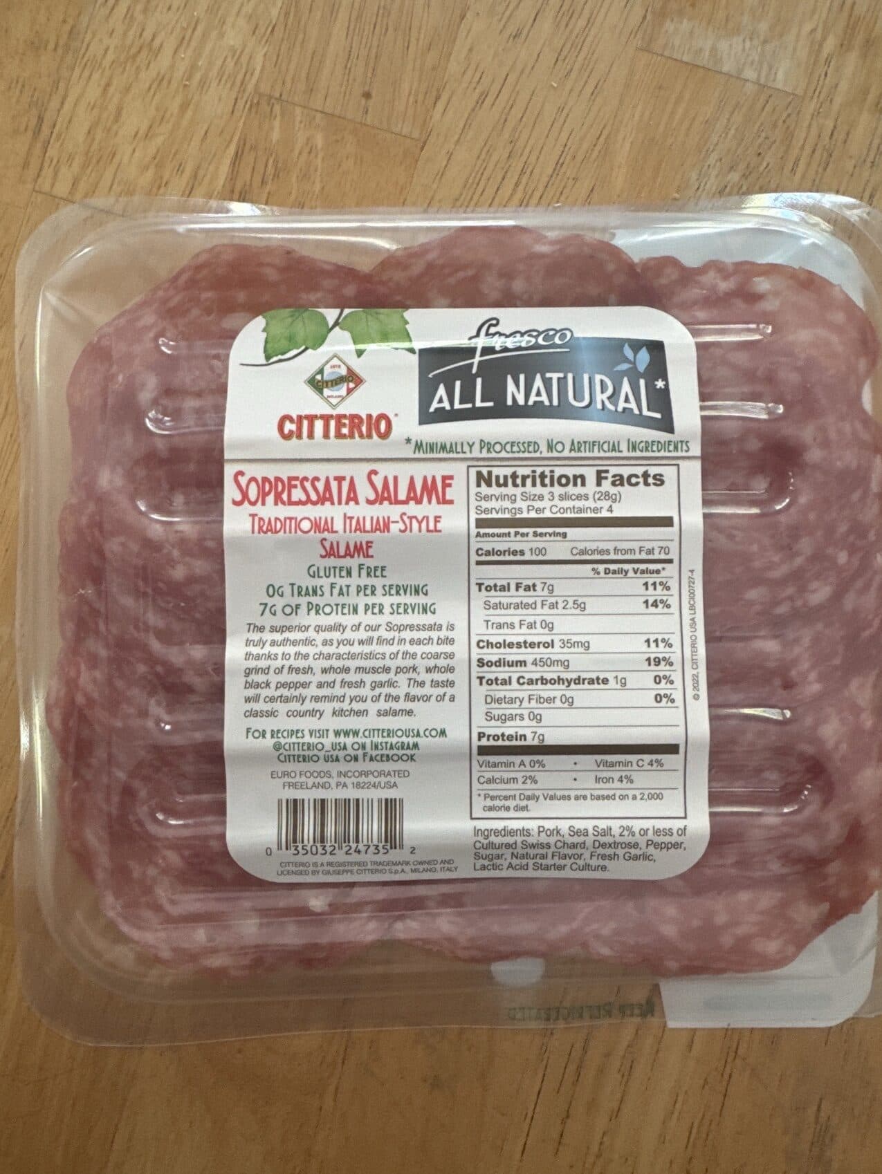 Citterio Fresco Cheese packshot