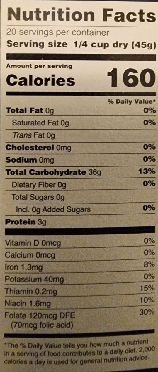 Riceland Extra Long Grain Enriched Rice packshot