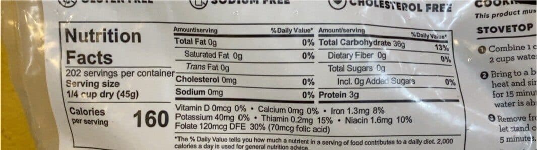 Riceland Extra Long Grain Enriched Rice packshot
