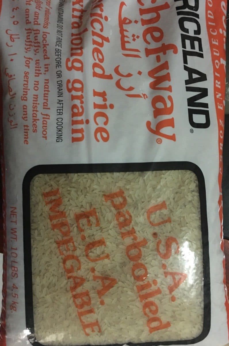 Riceland chef-way packshot