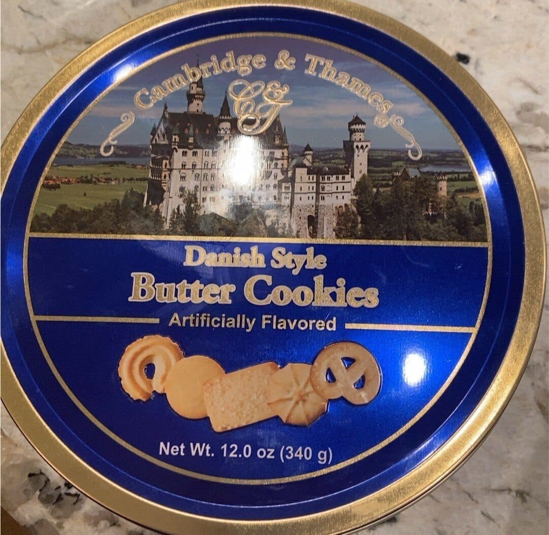 Open Food Facts Danish style butter cookies packshot