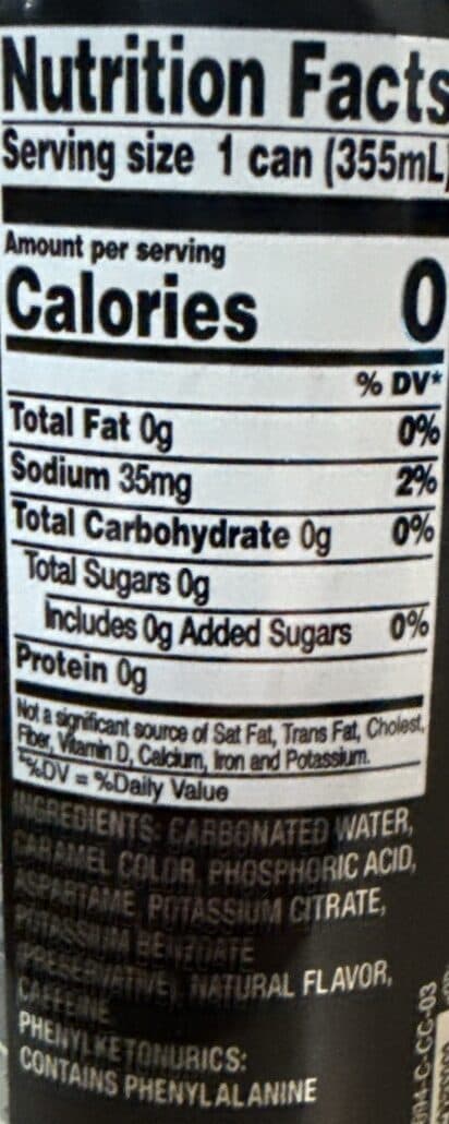 Food Lion Diet Cola packshot
