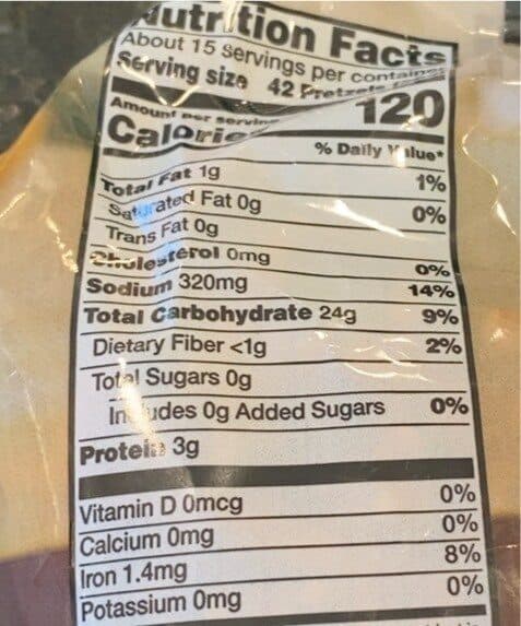 Food Lion Pretzel Sticks packshot