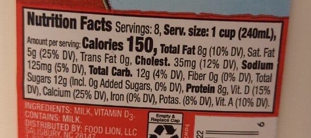 Food Town Stores Inc. Whole Milk Vitamin D Pasteurized packshot