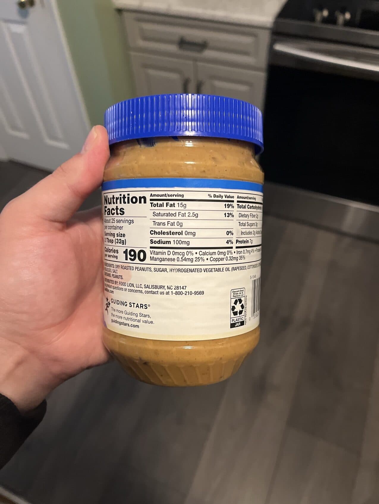 Food Town Stores Inc. Crunchy Peanut Butter packshot