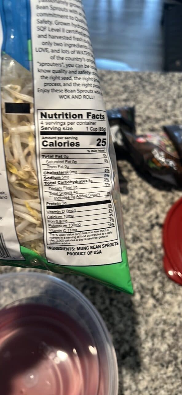 aqua greens Bean Sprouts packshot