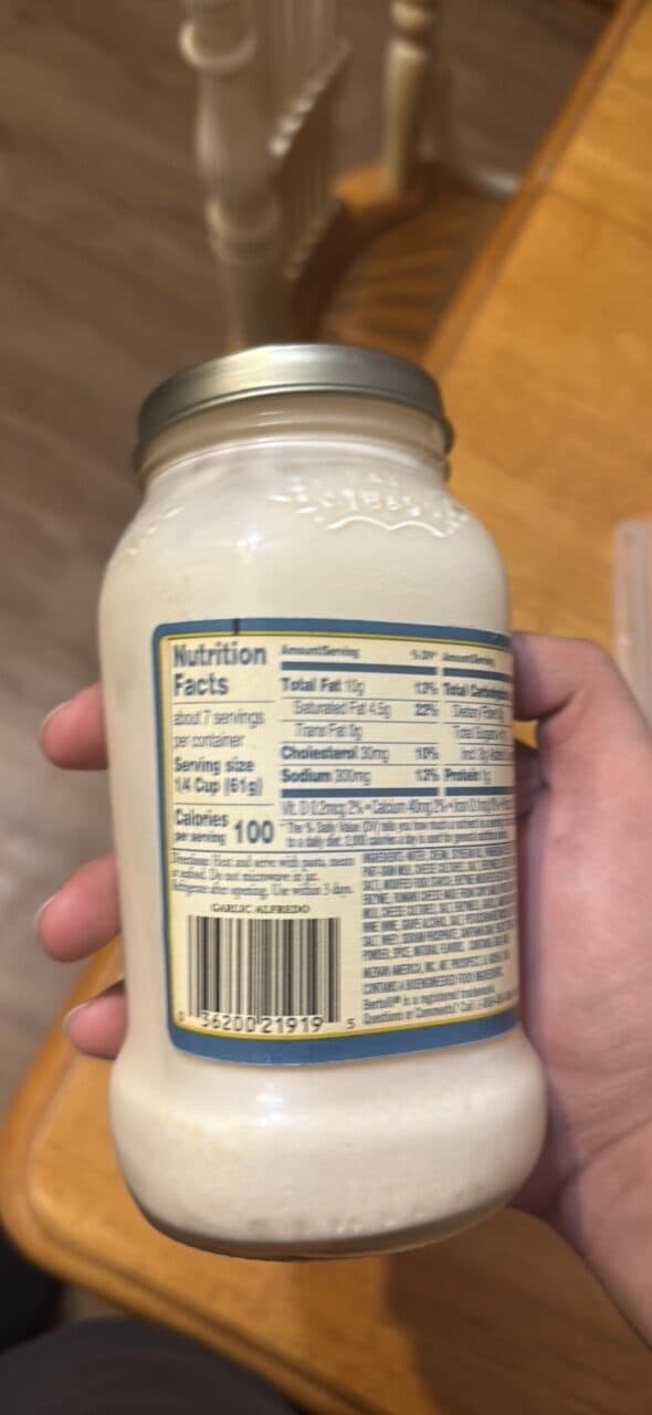 Bertolli Garlic Alfredo packshot