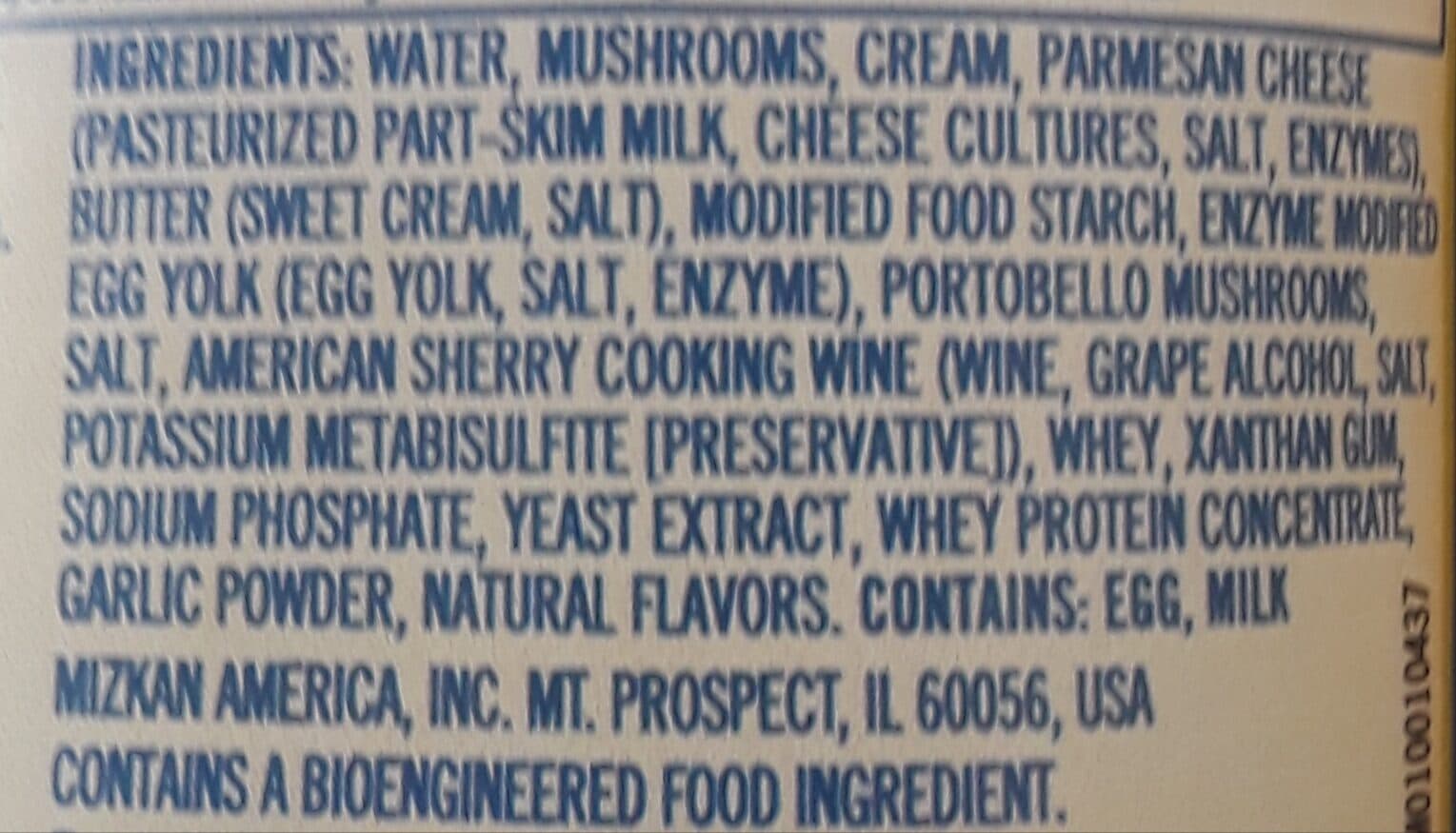 Bertolli Mushroom Alfredo Sauce packshot