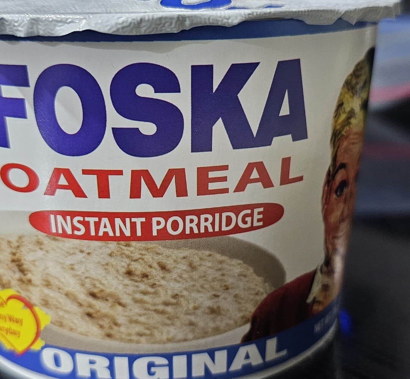 Foska Oatmeal packshot