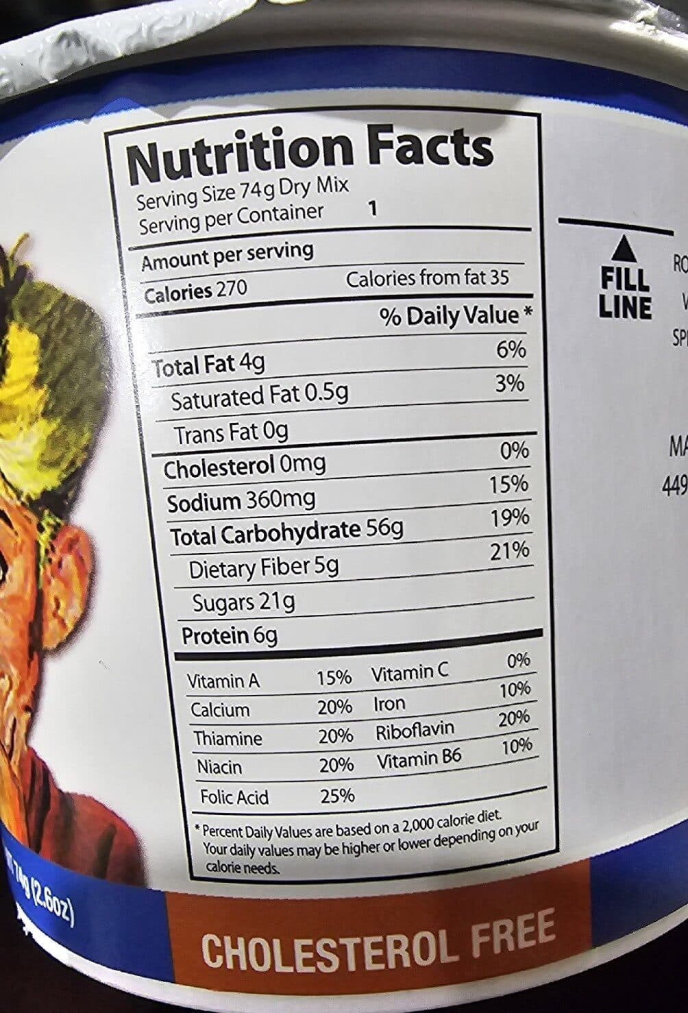 Foska Oatmeal packshot