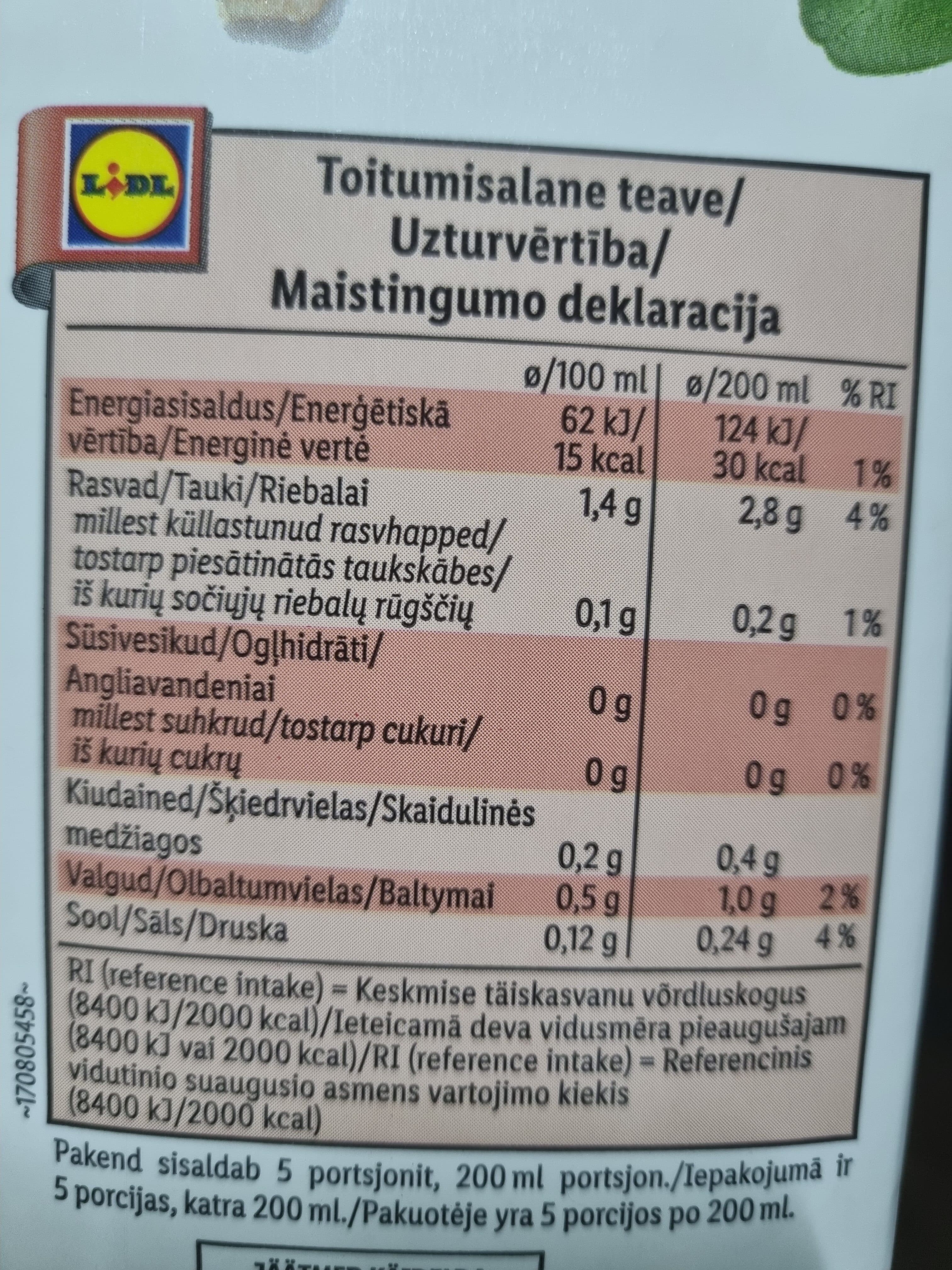 Vemondo Ekologiškas migdolų gėrimas packshot