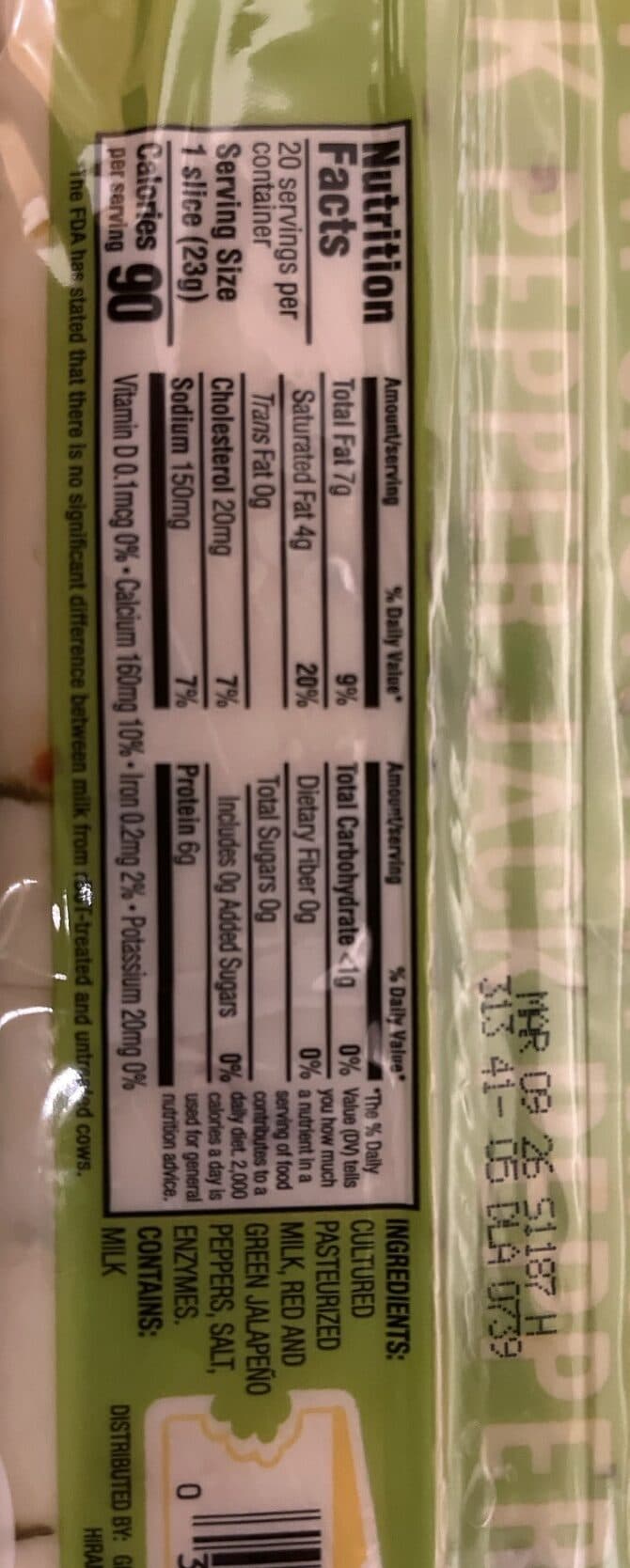 Great Lakes Cheese Monterey Jack Cheese packshot