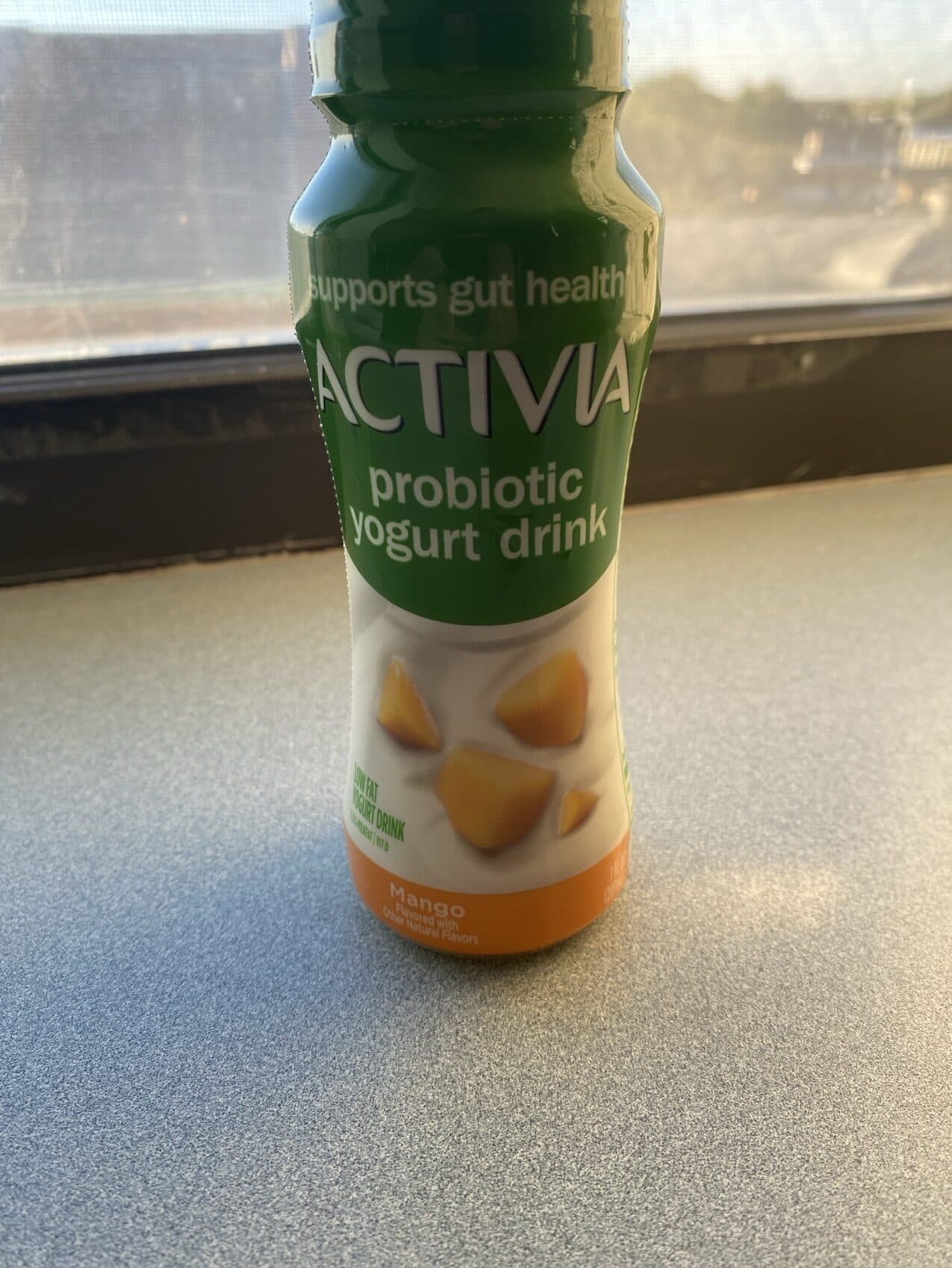 Dannon Dannon dairy drink mango flavored packshot