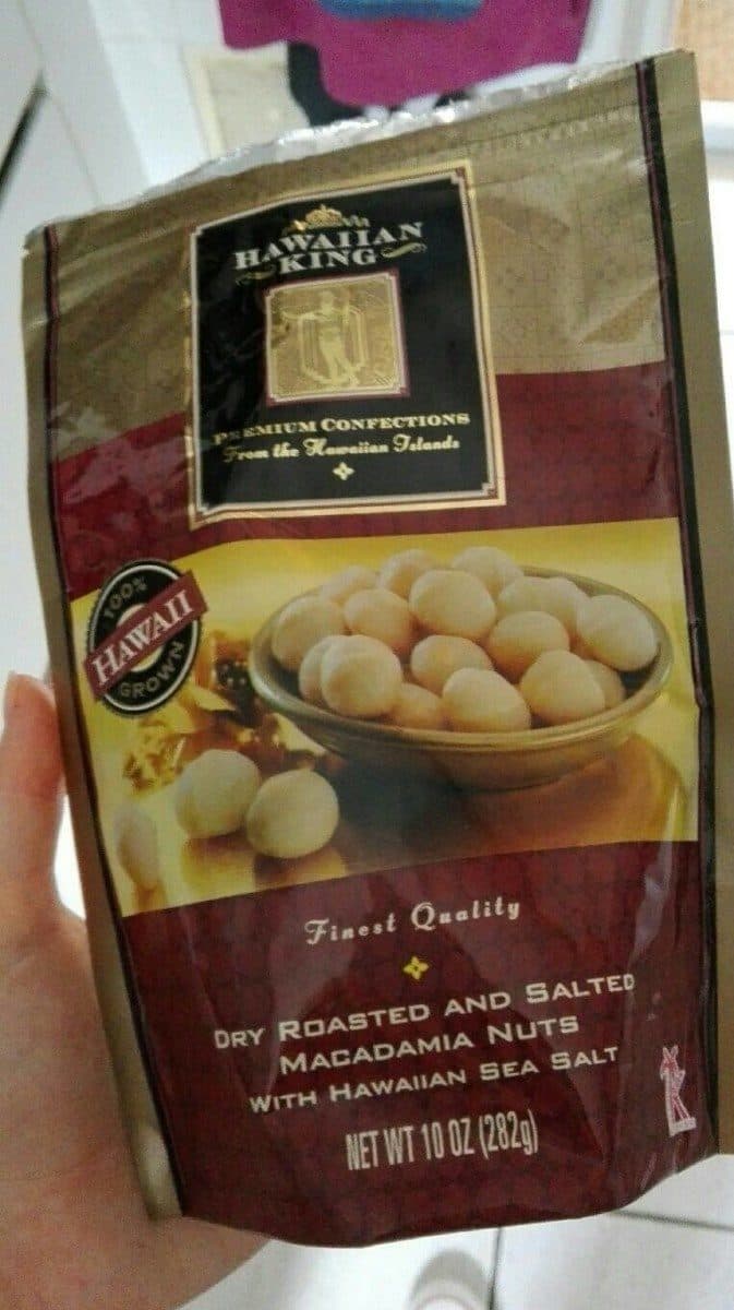 Open Food Facts Dry Roasted and Salted Macadamia Nuts packshot