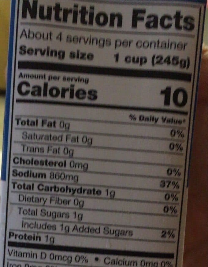 Food Club Chicken Broth packshot