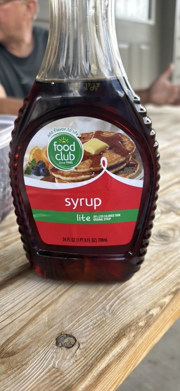 food club syrup lite packshot