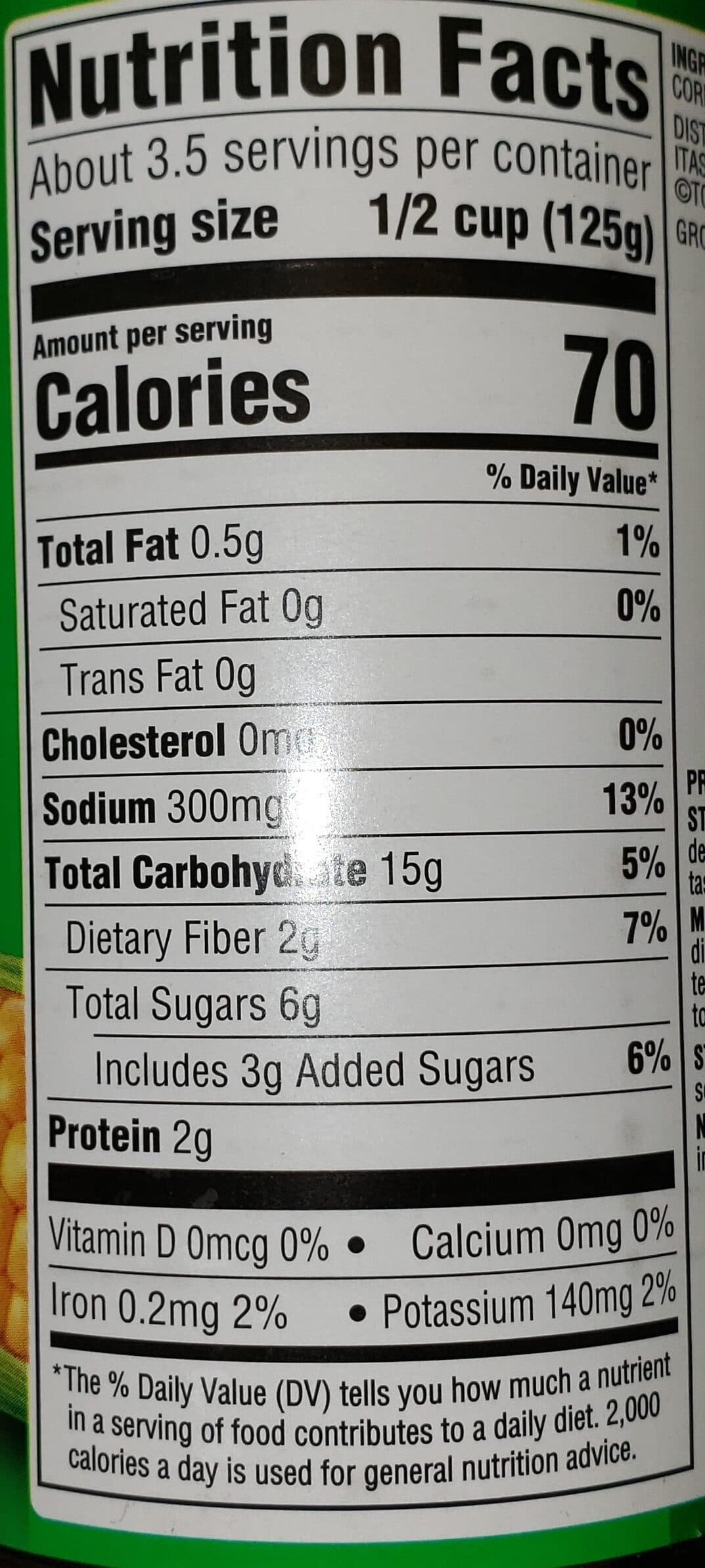 Food Club Golden Sweet Cream Style Corn packshot