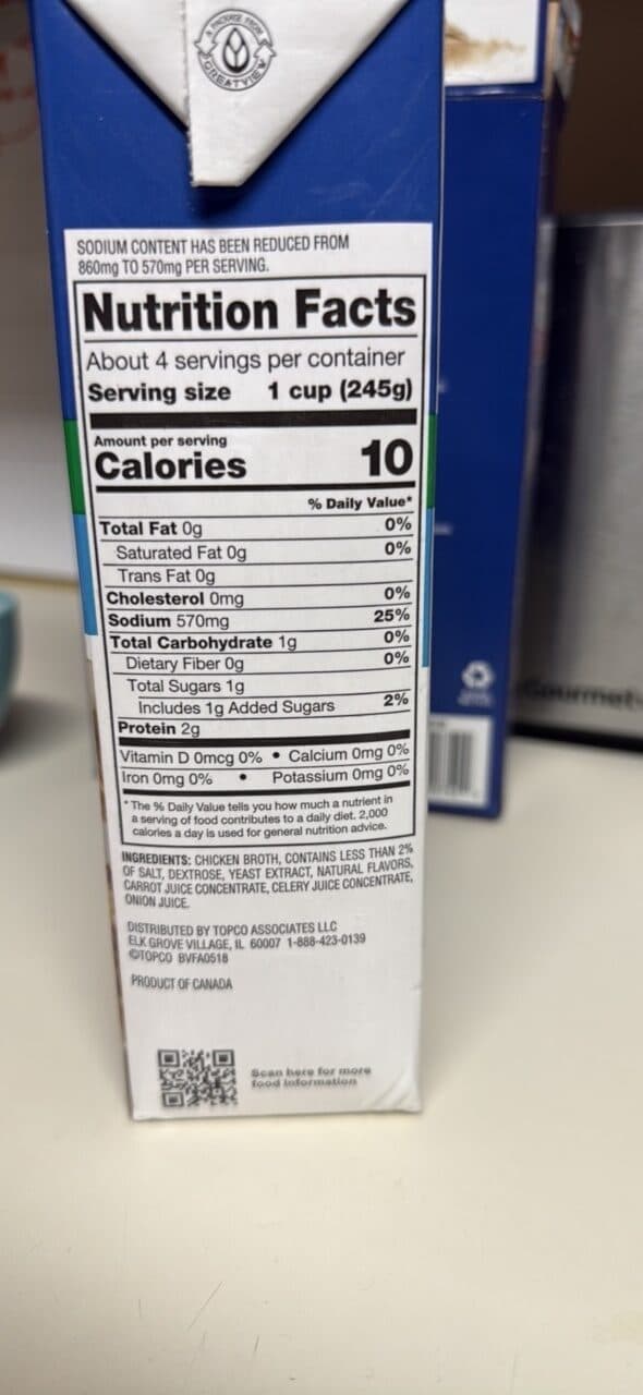 food club chicken broth packshot