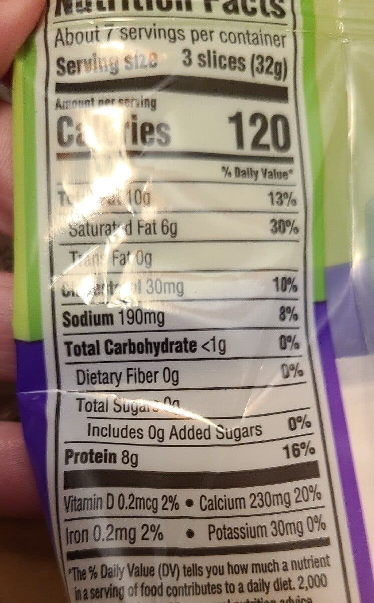 food club thin sliced colby jack packshot