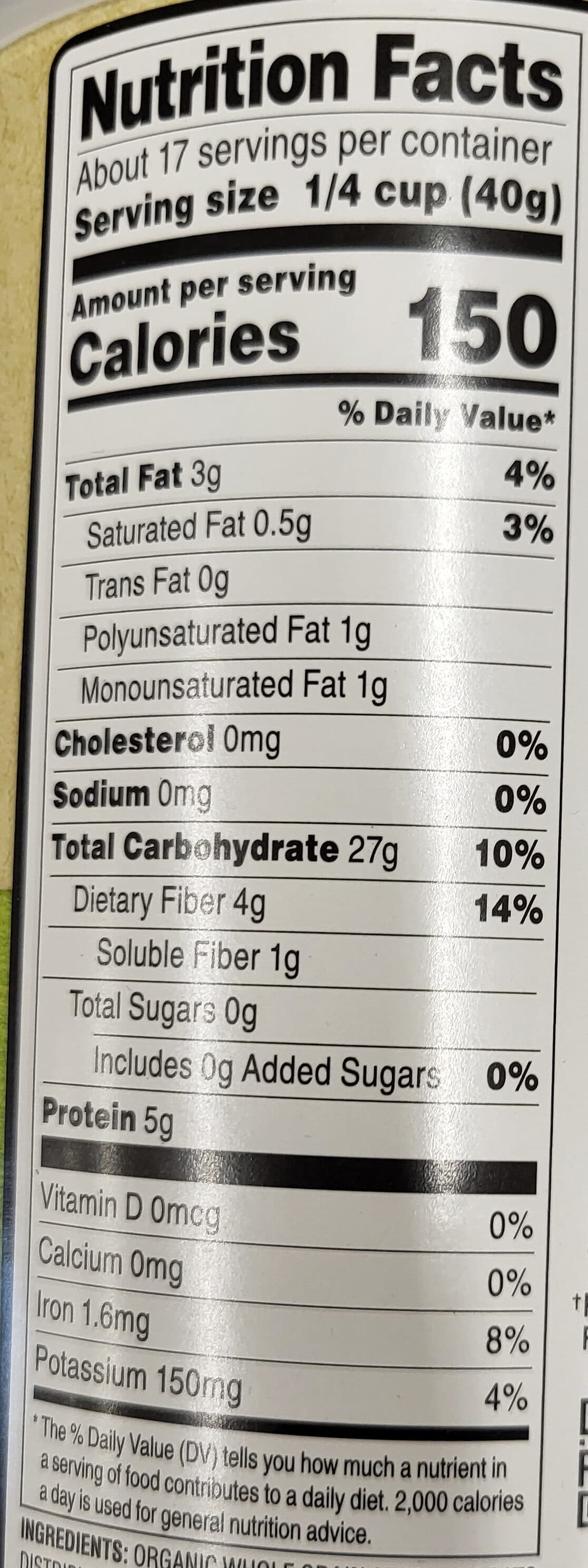 Full Circle Market Organic Quick Steel Cut Oats packshot