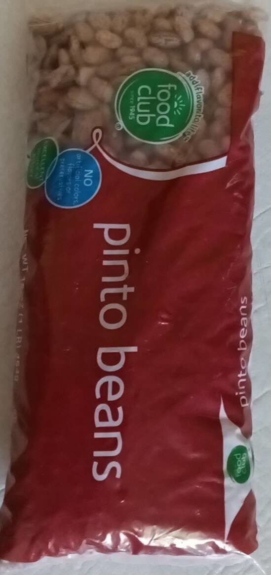 Food Club Pinto Beans packshot