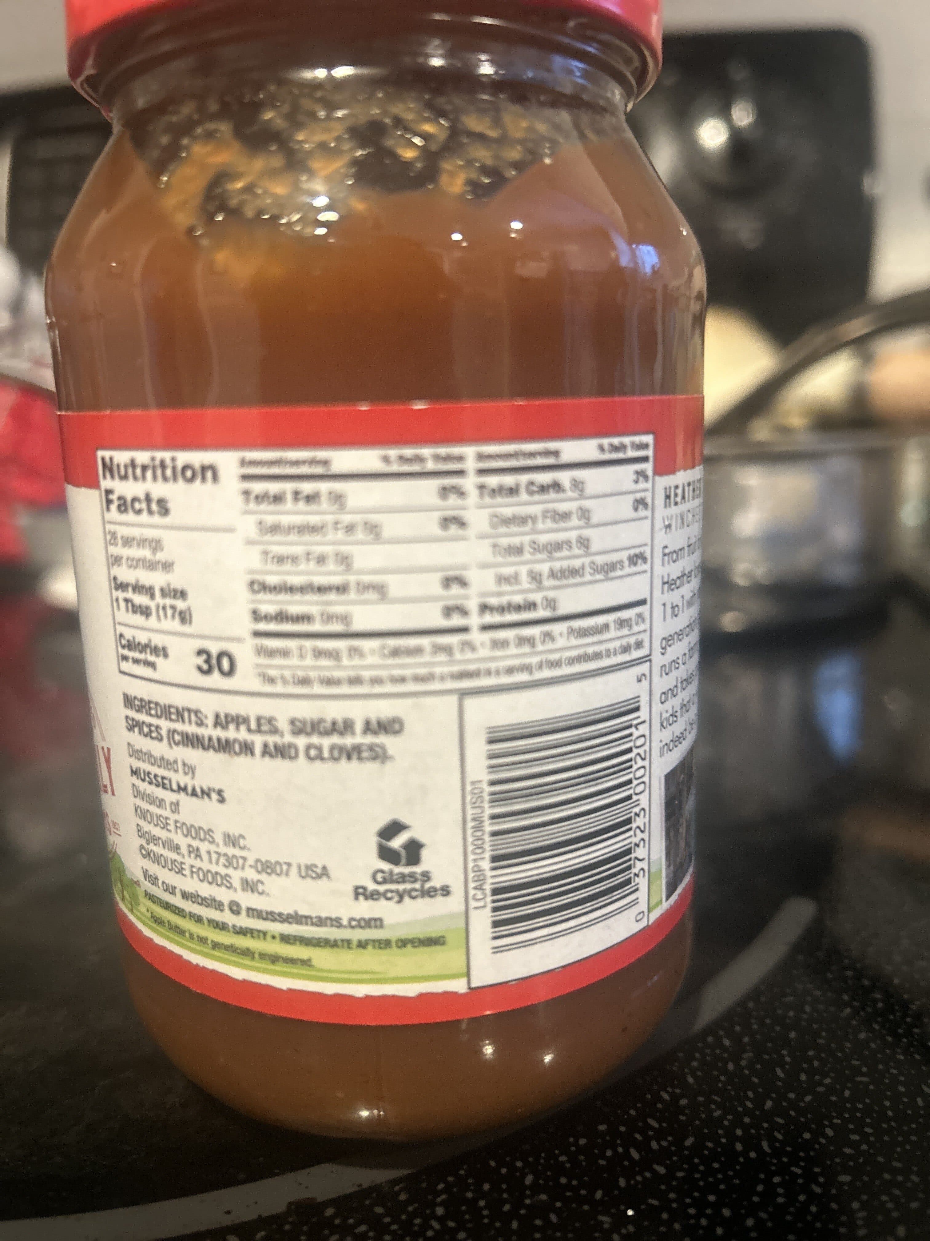 Musselman's Apple Butter packshot