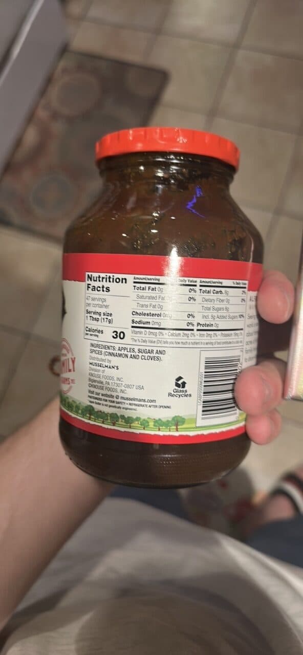 MUSSELMAN'S APPLE BUTTER packshot