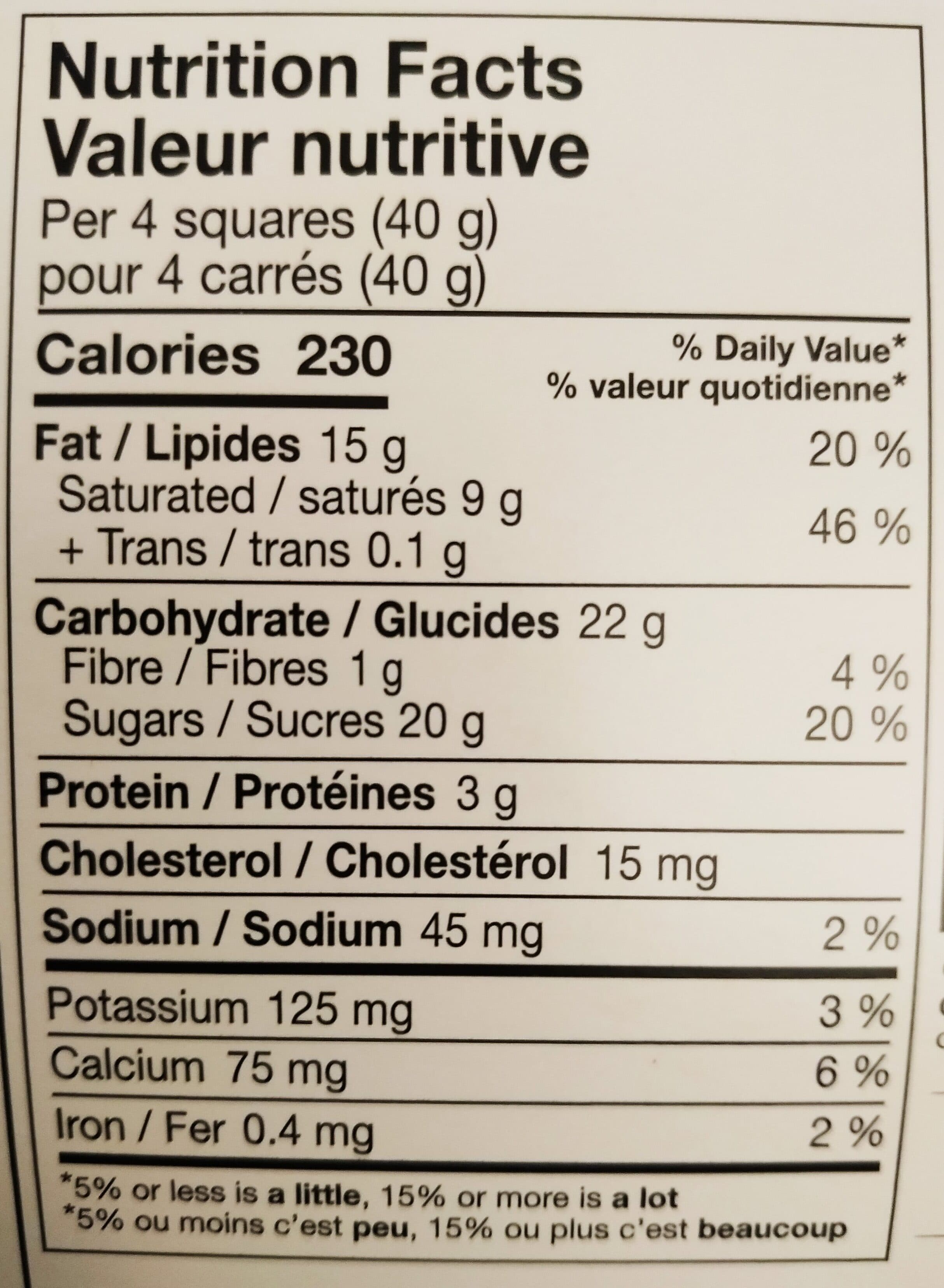 Lindt Barre De Chocolat (extra Crémeux) packshot