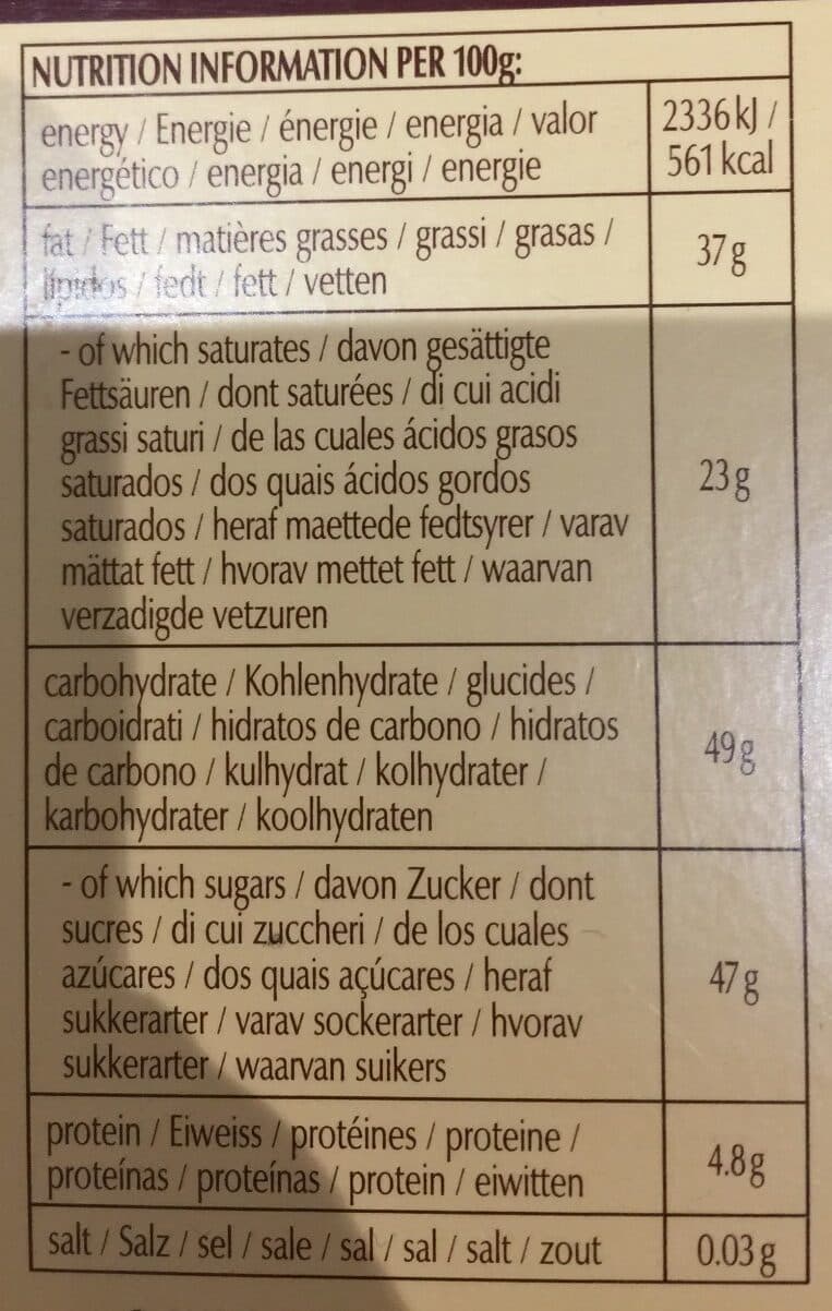 Lindt Lindt Swiss Thins packshot